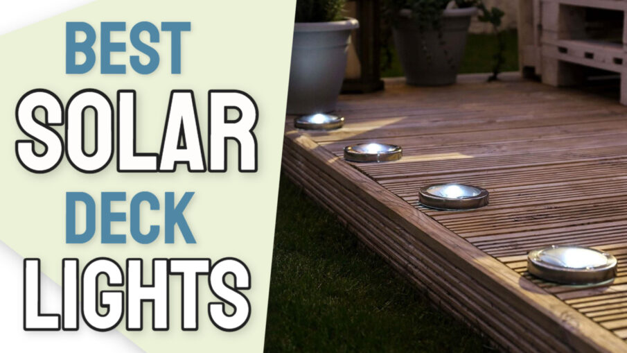 best solar deck lights