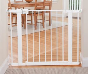 North States 38.5" Wide Easy-Close Baby Gate
