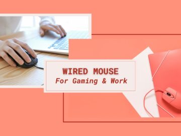 Wired Mouse For Gaming & Work