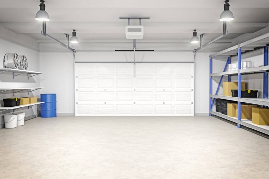 Light Fixtures For Home Garages, Garage Track Lighting Fixtures