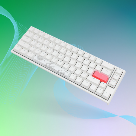 Ducky One 2 SF RGB Pure White 65% Mechanical Keyboard