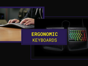 keyboard for comfortable typing