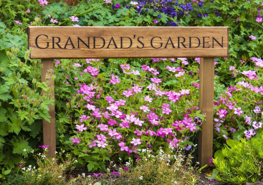 Personalised Garden Signage